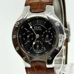 EBEL エベル リシン 1911 クロノグラフ パワーリザーブ ブラック文字盤 AT 自動巻き ユニセックス 腕時計 腕時計 稼働品 9964970