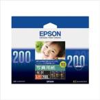 （まとめ） エプソン EPSON純正プリンタ用紙 写真用紙（光沢） KL200PSKR 200枚入 〔×2セット〕
