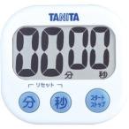(まとめ) タニタ でか見えタイマー ホワイト TD-384WH 1個 〔×5セット〕