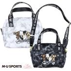 MU SPORTS エムユー スポーツ バッグ カートバッグ トートバッグ ショルダーバッグ 大理石柄 シュシュ 703H1024 ゴルフ  (mu_z22ss215)