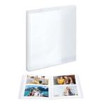 FRETONBA ポケットアルバム Lサイズ対応 透明度の高い フォト アルバム 軽量薄型 フォトブック 最大80枚収納 写真整理 収納便利 コ