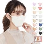 MIR 3D立体マスク 52枚 不織布 マスク耳が痛くならない 使い捨てマスク 立体構造 カラーマスク 3d 立体型 布マスク 肌にやさしい 快