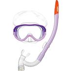 AQAe- кий e- морской спорт маска &amp; snorkel 2 позиций комплект ako&amp;bikisi-V свет 3 лиловый × лаванда KZ-9003