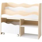 ニトリNITORI キッズ収納ラック ミア3 ナチュラル M 8090842