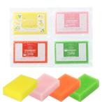 ショッピングサンサンスポンジ サンサンスポンジスポンジ 4個セット キッチンスポンジ 食器洗い お風呂 レンジ周り 用途いろいろ 驚きの水切れ＆泡立ち 丈夫で長持ち 台所用品