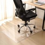 チェアマット 椅子 マット エンボス加工 透明 80×100cm 厚み1.5mm ゲーミングチェアマット 床保護マット 大型デスク足元マット デ