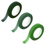  флора лента 3 шт входить 3 видов зеленый искусственный цветок лента цветок лента аранжировка цветов комплект цветок сборный конструкция для лента цветок магазин букет букет стебель наматывать 