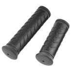 ショッピングキャプテンスタッグ 限定 キャプテンスタッグCAPTAIN STAG 自転車 グリップ グリップシフト用 Φ22.2mm ロング119mm/ハーフ90mm ブラッ