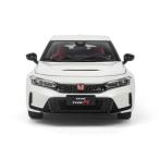 1/18 ミニカー 2023 Honda Civic TYPE-R FL5 ダイキャスト モデルカー ホワイト