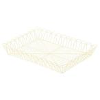 chi.. промышленность Tidorisangyou корзина слоновая кость 40X30Xh6cm тросик корзина 83-07iV