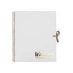  Mu z акварель бумага белый watoson книжка F3 239g белый 15 листов ввод HW-2403 F3