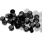 TAGATORON(tagato long )2mm aluminium замковая гайка aluminium сплав M2 нейлон замковая гайка сменный товар 30 штук 8. черный 