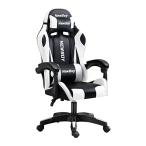 NewBoy ゲーミングチェア gaming chair オフィスチェア オットマン オフィス ゲーム用 リクライニング デスク/パソコンチェア