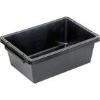 ショッピングTRUSCO ＴＲＵＳＣＯ トラ舟２８Ｌブラック（角型・再生原料使用） PSB40BK