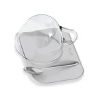 アイオン STTA 水切りマット スポンジ S 13×9cm ライトグレー 1セット 吸水クロス 食器乾燥 日本製 212-GY