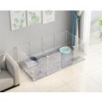  домашнее животное забор домашнее животное Circle дверь имеется салон наружный класть только . независимый клетка маленький размер собака joint тип 105×45cm panel 12 листов перегородка .