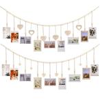 siawadeky фотография Galland орнамент 2 модель входить фотография дисплей из дерева бисер фотография место хранения зажим имеется фотография -тактный кольцо фото держатель из дерева 