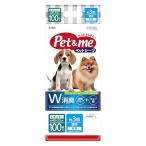 ショッピングアンドミー ペットアンドミー Pet&me ペットシーツ 厚型 レギュラー 3回吸収タイプ 33×45cm 100枚入り