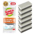 3M Scotch яркий пена ..... soft губка посуда мытье ki спойлер nji посуда для губка царапина присоединение нет серый 6 шт 