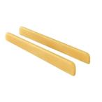 2枚1セット クラッシックギター用 牛骨素材 無漂白シェイプドサドル 整形サドル 幅80mm×厚み3.0x高さ9mm