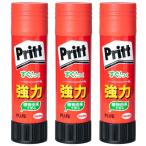 ショッピングprit プラス スティックのり プリット ジャンボサイズ 3本セット 29-709