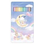 ka Mio Japan Pochacco жестяная банка в кейсе 12 цвет цветные карандаши сладости вечеринка с футляром .......... раскрашенные картинки новый . период 048552