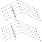 CHASO. перемещение весы весы весы приспособление . рыболовные снасти рыбалка бросание рыбалка корзина рыбалка рыба Kiss камбала полосатый оплегнат рыбалка инструмент рыболовная снасть приспособление 22cm 10 шт 