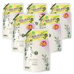 さらさ 洗濯洗剤 液体 1900g×6袋 無添加 植物由来の厳選成分配合 ほのかでやさしい柑橘系の香り 詰め替え ケース品