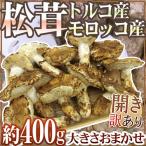 トルコ・モロッコ産 ”松茸” 訳あり 約400g 開き 大きさおまかせ ご家庭用【予約 11月以降】 送料無料