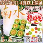 ”長野産 南水梨 優糖生” 大玉5〜8玉前後 約2.5kg【予約 9月下旬以降】 送料無料