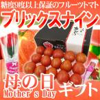 遅れてごめんね！母の日ギフト ”ブリックスナイントマト” 化粧箱 約1kg カーネーション造花付き【予約 5月13日以降】 送料無料