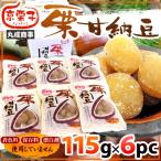 ~ каштан сладкие ферментированные бобы ~ 115g×6pc круг . коммерческое предприятие 