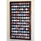 117 L Caso Chip Co Display ケース Cabet Chips Holder Wall Rack 98% UV ロックable, Cherry