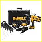 DEWALT DCE200M2K 20V Plumbg Pipe Press ツール Kit with Crimpg Heads