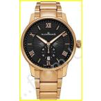 全国送料無料 Alexer Statesman Regalia ブレスレット腕時計 メンズ ブラックダイヤル 日付 スモールセコンド