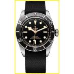 Tudor Heritage ブラック Bay メンズ 腕時計 スチールオンブラックファブリックスト ...