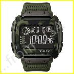 全国送料無料 Timex メンズ コマンドショック 54mm クォーツ 樹脂ストラップ グリーン 24 カジュアルウォッ