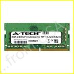 A-Tech 8GB モジュール HP 15-da0053wm ノートパソコン  ノートブック 互換性 DDR4 2400Mhz メモリー RAM ATMS381674A25827