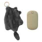 東洋ケース 充電式カイロFluffy JDK-FL-02 にゃんふぃ （ECOカイロ 収納ポーチ付き モバイルバッテリー 4段階温度調節可能）