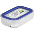 （まとめ買い！運賃別）岩崎工業 Lustrowareラストロウェアイージーケア 保存容器 シール容器 200ml A-2170  4点ロック Ag+抗菌 BN ブルー