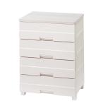 天馬 フィッツチェスト イージー 6504 完成品チェスト 4段 ベージュ (幅65×奥行41×高さ85cm 日本製)