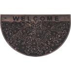  не 2 торговля 83831 Raver коврик половина иен wellcome leaf ширина 75cm резиновый вход грязь сбрасывание тонкий модный 