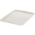 山田化学 プレーンボックス L用フタ 1321 アイボリー (幅27.5×奥行38.5×高さ1.6cm)