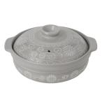 ショッピング三島 イシガキ 4686 吹きこぼれにくい土鍋 三島 6号 1〜2人前用 （ガス火専用）