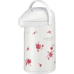 ピーコック エアー ポット ガラス製まほうびん 保温・保冷 3.0L MPP-30 FLC カントリーフラワー
