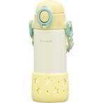 ピーコック ステンレスボトル ベビーストローマグ ベルト付き APB-R40YS スターイエロー 410ml 保冷専用