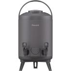 ピーコック ステンレス製内容器 Wコックキーパー INJ-W100 H ダークグレー 9.5L ウォータージャグ 日本製