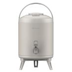 pi- кок алюминиевый содержание контейнер keeper INP-80 LH светло-серый 8.1L кувшин для воды сделано в Японии 