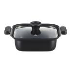 ショッピングIH対応 タマハシ 囲 IH対応角型卓上鍋 20cm KK-20W