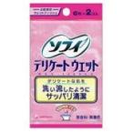 ユニチャーム株式会社 〜拭くビデ〜 ソフィ デリケートウェット 6P×2 【北海道・沖縄は別途送料必要】